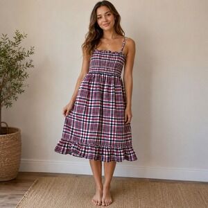 boden denim dress women Button Detail - Indigo Wash A denim dress is msf2287 Color:Vintage Victorian Stripe Hot Pink Sweetheart Keyhole